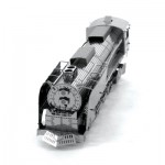   3D Puzzle aus Metall - Dampflokomotive