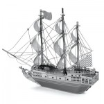  3D Puzzle aus Metall - Piratenschiff Black Pearl