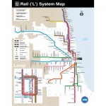 Puzzle   Chicago Transit Map Mini