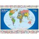 XXL Teile - National Geographic - The World Kids Map