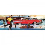 Puzzle  New-York-Puzzle-GM2176 XXL Teilel - Skating Pond