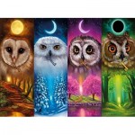Puzzle   Four Seasons Owls