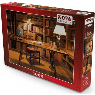 Puzzle Nova-Puzzle-41030 Lesezimmer