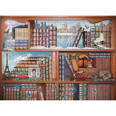 Puzzle Nova-Puzzle-41072 Zauberbücher