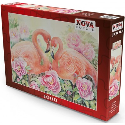 Puzzle Nova-Puzzle-41104 Two Lover Flamingo