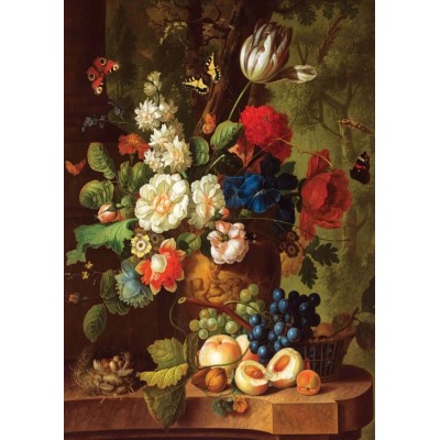 Puzzle Nova-Puzzle-46008 Flowers and Fruits Still Life