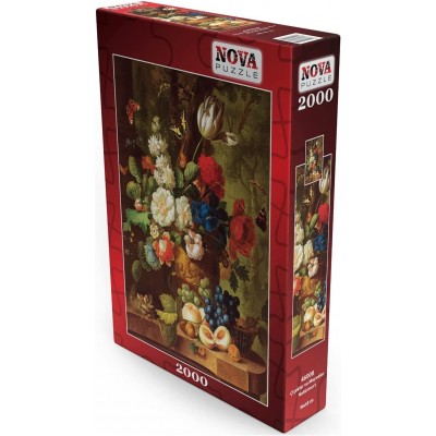 Puzzle Nova-Puzzle-46008 Flowers and Fruits Still Life
