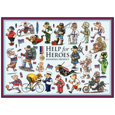 Puzzle Otter-House-Puzzle-73337 Help For Heroes Bears