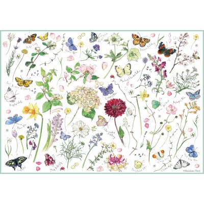 Puzzle Otter-House-Puzzle-75509 Madeleine Floyd - Flowers & Butterflies