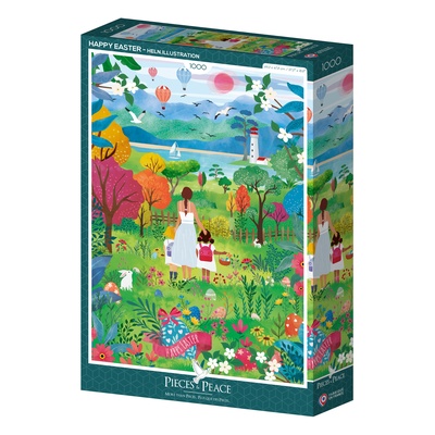 Puzzle Pieces-Peace-F-00201 Frohe Ostern