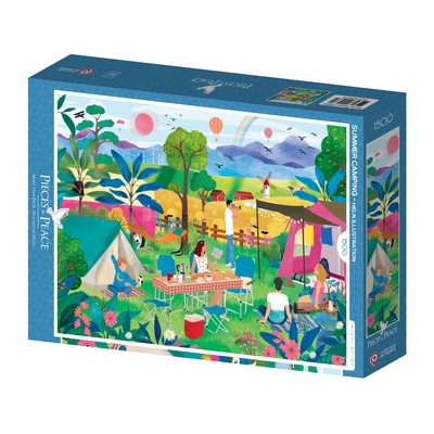Puzzle Pieces-Peace-F-00237 Sommer im Camping