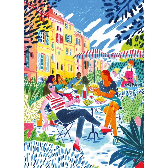 Puzzle   Soleil en terrasse