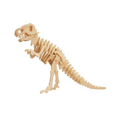Professor-Puzzle-DC1255 3D Puzzle aus Holz - Triceratops & Tyrannosaurus Rex
