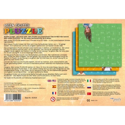 3 Puzzles Mein erstes PLUZZLE das Puzzle fur Rechenkinderab 6