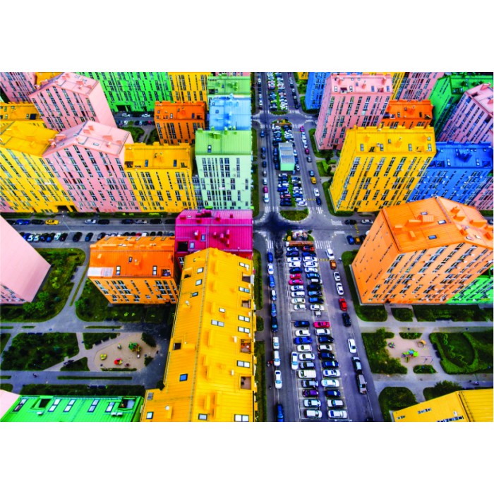 Puzzle  Roovi-79367 Colourful Kiev