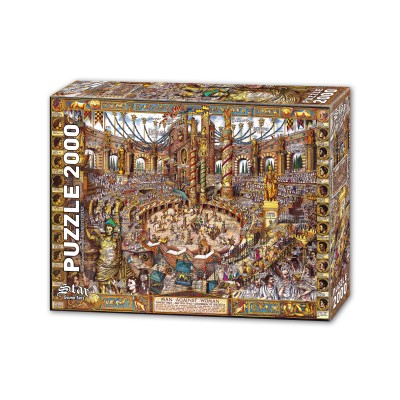 Puzzle Star-Puzzle-0981 Man Against Woman