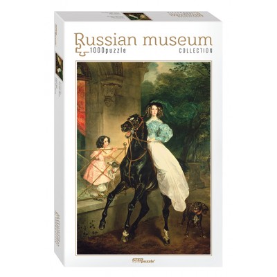 Puzzle Step-Puzzle-79212 Russian Museum - Brullov. Horsewoman