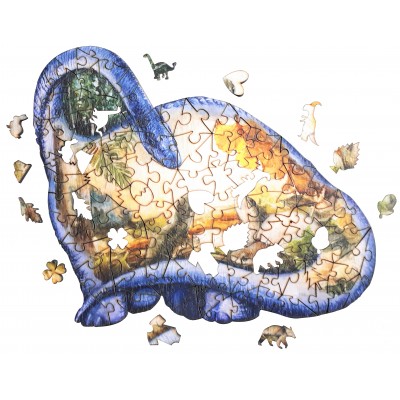 The-Wild-Puzzle-760029 Wooden Puzzle - Newborns