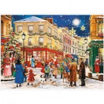  Trefl-20151 Holzpuzzle - Christmas Alley