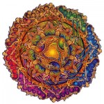 Puzzle  Unidragon-50111 Mandala Unerschöpbliche Fülle - Größe M