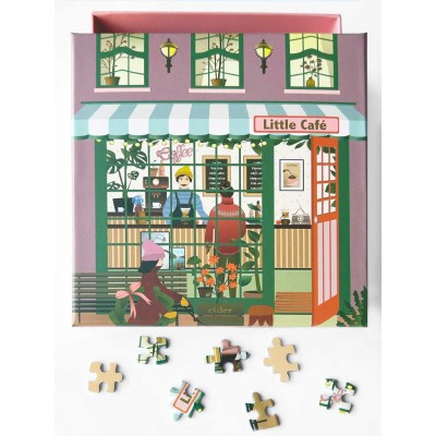 Puzzle Vissevasse-40449 Kleines Café