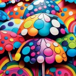Puzzle  Yazz-3841 Colorful Umbrella 